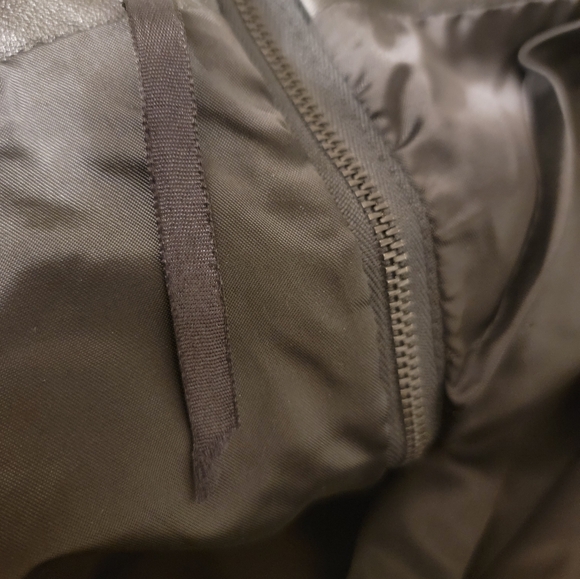 Express Vintage Genuine Leather Black Ladies Pants Size 13/14 PRE-OWNED - Picture 9 of 16